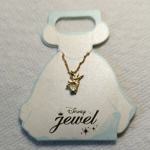 Jewelry Archives - Disney Tinkerbell gold toned necklace with green gem (Japan)